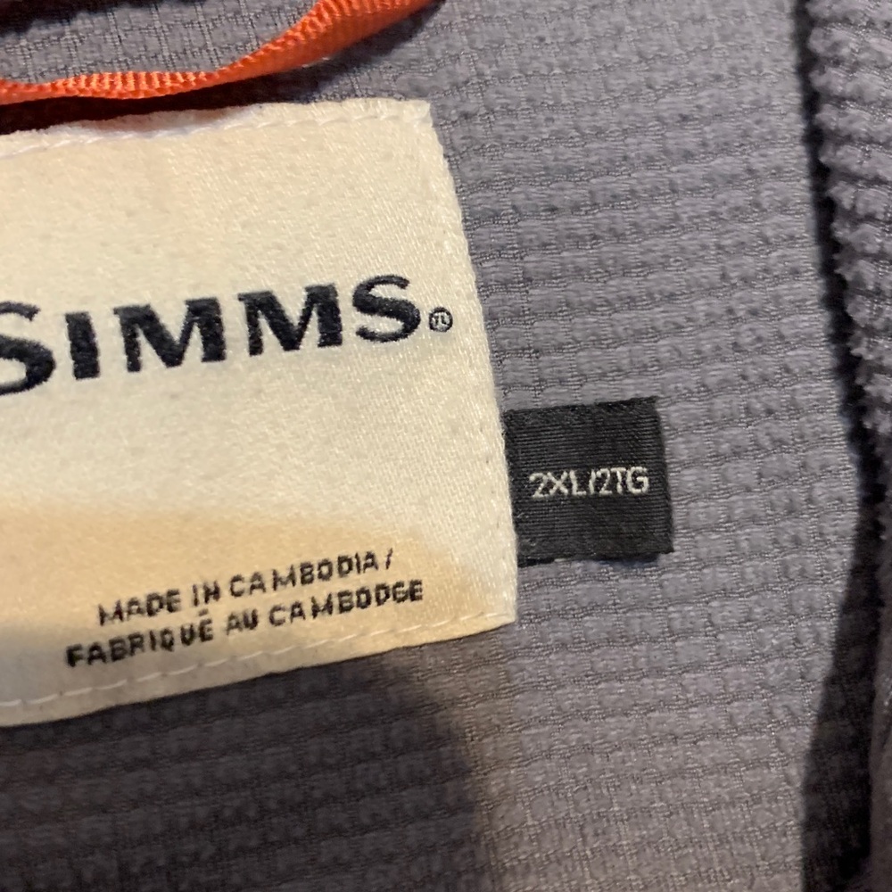 Simms Fishing lined button up - Picture 3 of 14